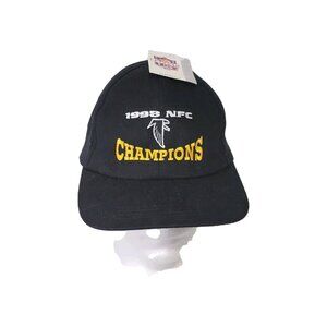Atlanta Falcons Baseball Hat Cap NWT Snapback 1998 NFC Champions NOS